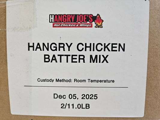 HG10 Chicken Batter Mix 2/11lb (Recipe: 50lb(Flour) +11lb Chicken Mix)