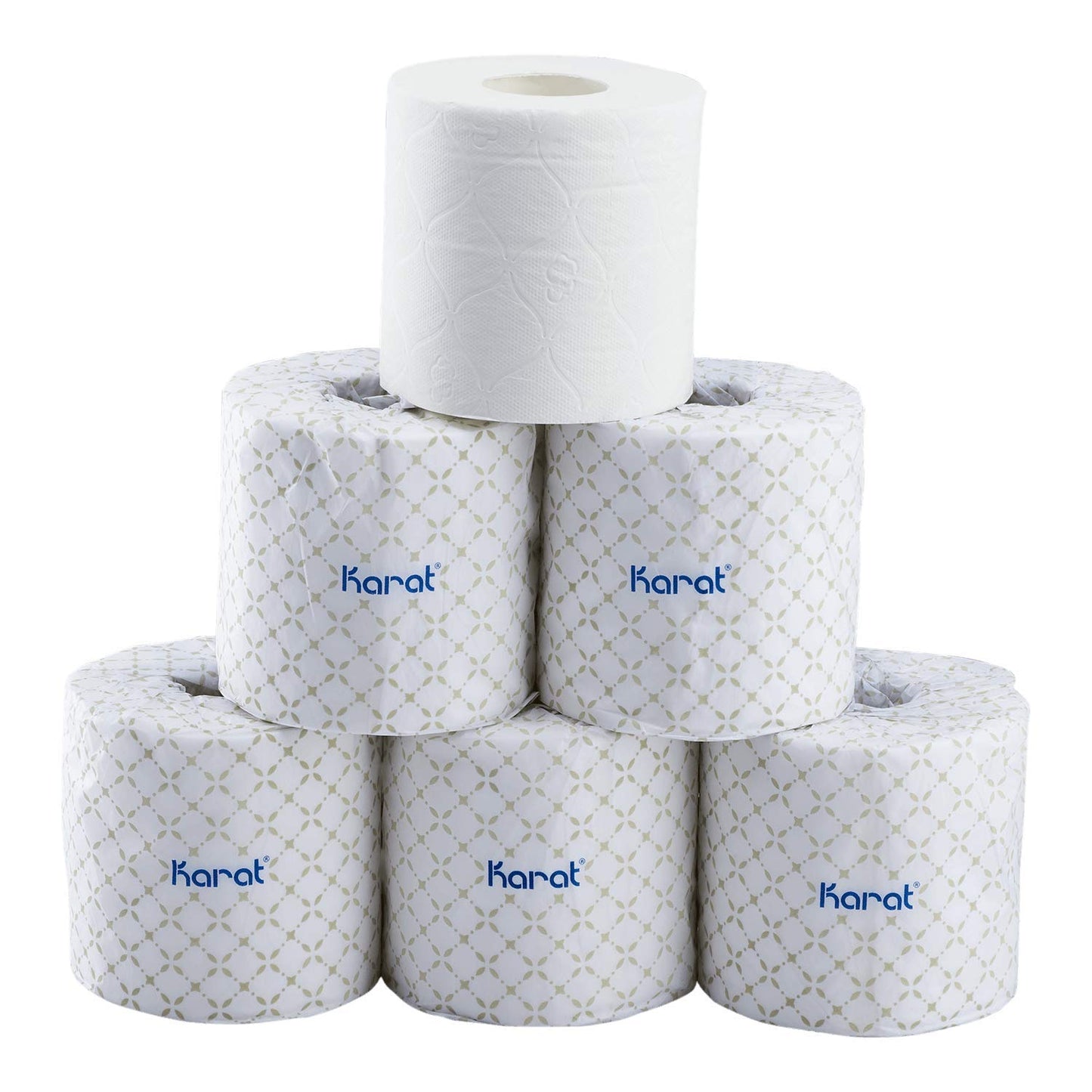 JS-TTW500 2-Ply Wrapped Toilet Tissue Rolls 48ct/Box