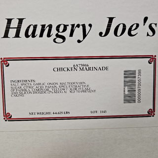 HG20 Chicken Marinade 25 LB