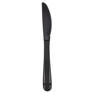 U2061B Premium Extra Heavy Weight Knife - Black/1000 ct