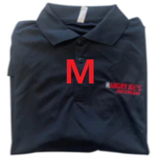 HJ32M Manager Uniform Black Polo - Medium