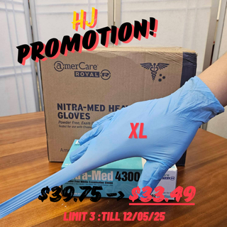 Nitra Heavy Gloves Extra Large 1,000 pc/Box