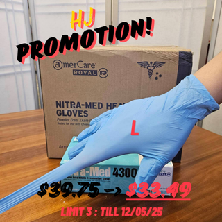 Nitra Heavy Gloves Large 1,000ct/Box