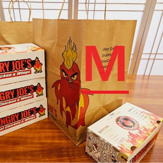HJ50 Paper Bag w/Handle (M) 300ct/Box