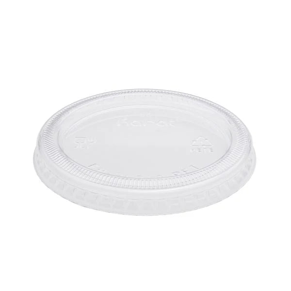 FP-PL200-PP 1.5oz PP Plastic Portion Cup Lids - 2,500 ct