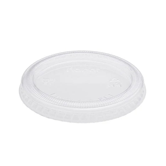 FP-PL200-PP 1.5oz PP Plastic Portion Cup Lids - 2,500 ct